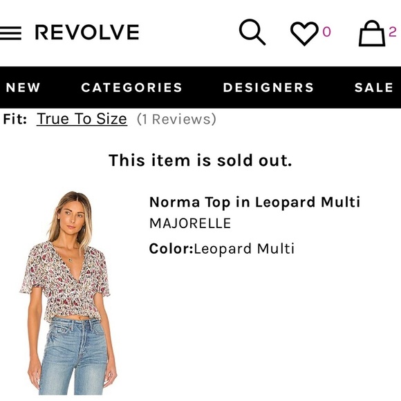 Norma Top in Leopard Multi
MAJORELLE - Picture 2 of 2